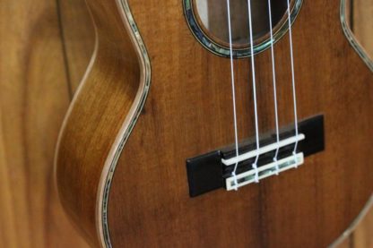 Tenor Ukulele - Hawaiian Koa Top, Philippine Narra Back and Sides - Image 14