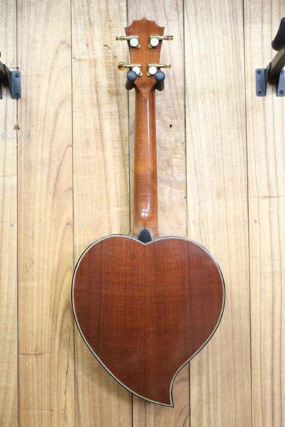 Heart-shaped Tenor Ukulele - Engelmann Spruce Top, Philippine Cedar Back and Sides - Image 2
