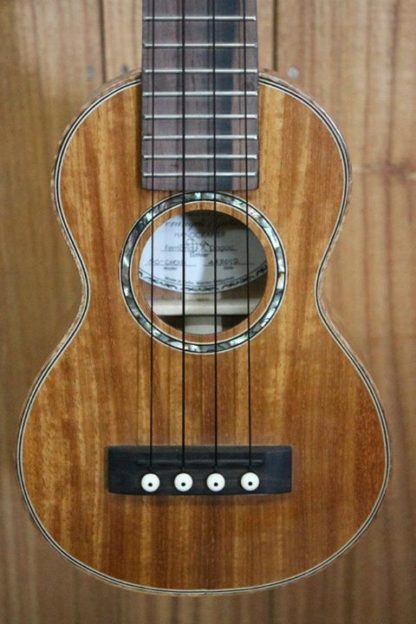Super Soprano Ukulele - Philippine Narra Top, Back and Sides - Image 5