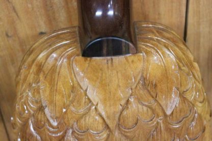 Pineapple-carved Humpback Tenor Ukulele -  Japanese Silk Oak Top, Acacia Back and Sides - Image 5