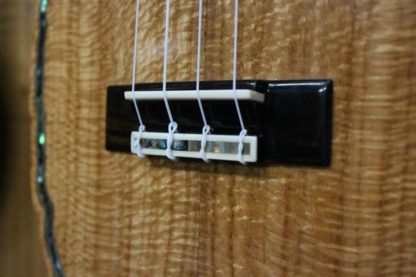 Pineapple-carved Humpback Tenor Ukulele -  Japanese Silk Oak Top, Acacia Back and Sides - Image 6