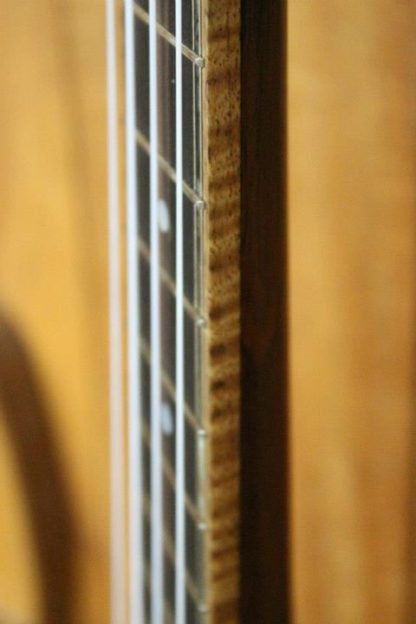 Pineapple-carved Humpback Tenor Ukulele -  Japanese Silk Oak Top, Acacia Back and Sides - Image 10