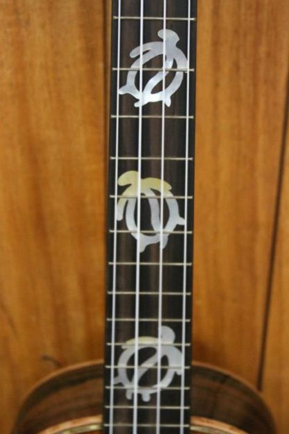 Tenor Ukulele - Hawaiian Koa Top, Philippine Ebony Back and Sides - Image 15