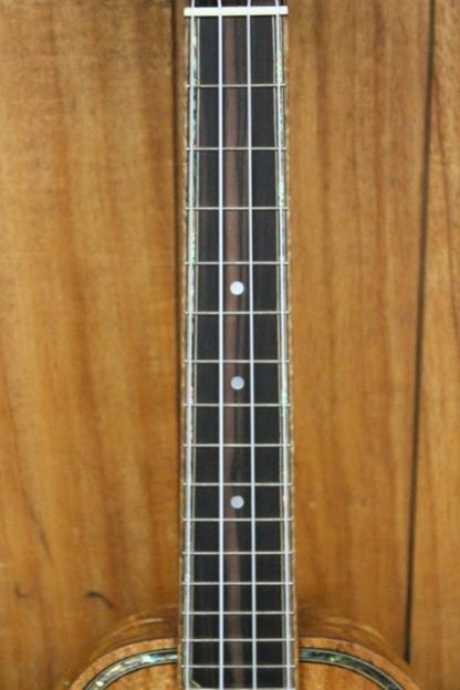 Pineapple-carved Humpback Tenor Ukulele -  Japanese Silk Oak Top, Acacia Back and Sides - Image 11