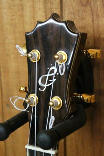 Pineapple-carved Humpback Tenor Ukulele -  Japanese Silk Oak Top, Acacia Back and Sides - Image 12
