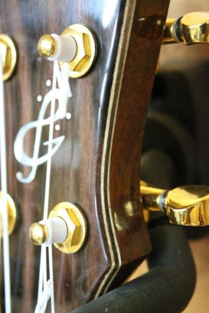 Pineapple-carved Humpback Tenor Ukulele -  Japanese Silk Oak Top, Acacia Back and Sides - Image 14