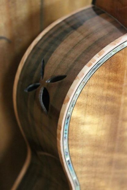 Tenor Ukulele - Hawaiian Koa Top, Philippine Ebony Back and Sides - Image 12