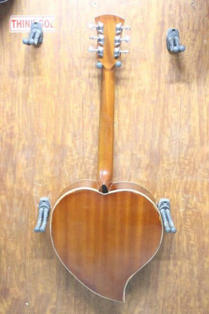 Heart-shaped - Laminated Spruce Top, Laminated Sapili Back and Sides - Image 3