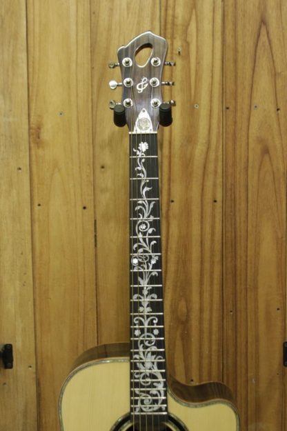 Dreadnought - Engelmann Spruce Top with Philippine Ebony Back and Sides - Image 10