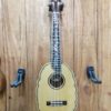 Pineapple-carved Humpback Tenor Ukulele - Engelmann Spruce Top, Acacia Back and Sides
