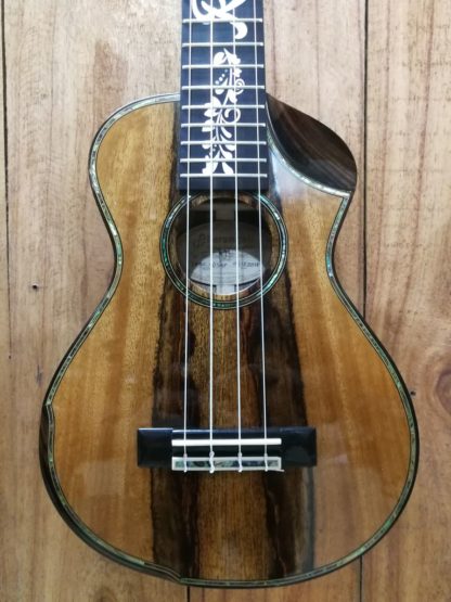 Super Concert Thin Body Ukulele - Mango Top, Back and Sides - Image 4