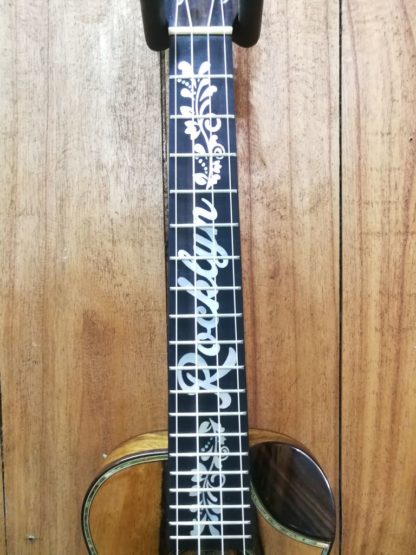 Super Concert Thin Body Ukulele - Mango Top, Back and Sides - Image 8