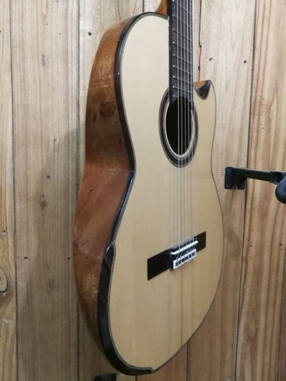 Humpback Classical Guitar – Engelmann Spruce Top and Acacia Back and Sides with Cut-away - Image 7