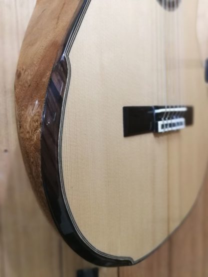 Humpback Classical Guitar – Engelmann Spruce Top and Acacia Back and Sides with Cut-away - Image 13