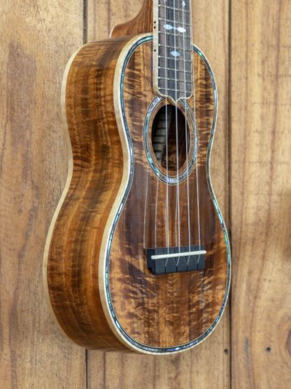 Soprano Ukulele - Hawaiian Koa Top, Back and Sides - Image 6