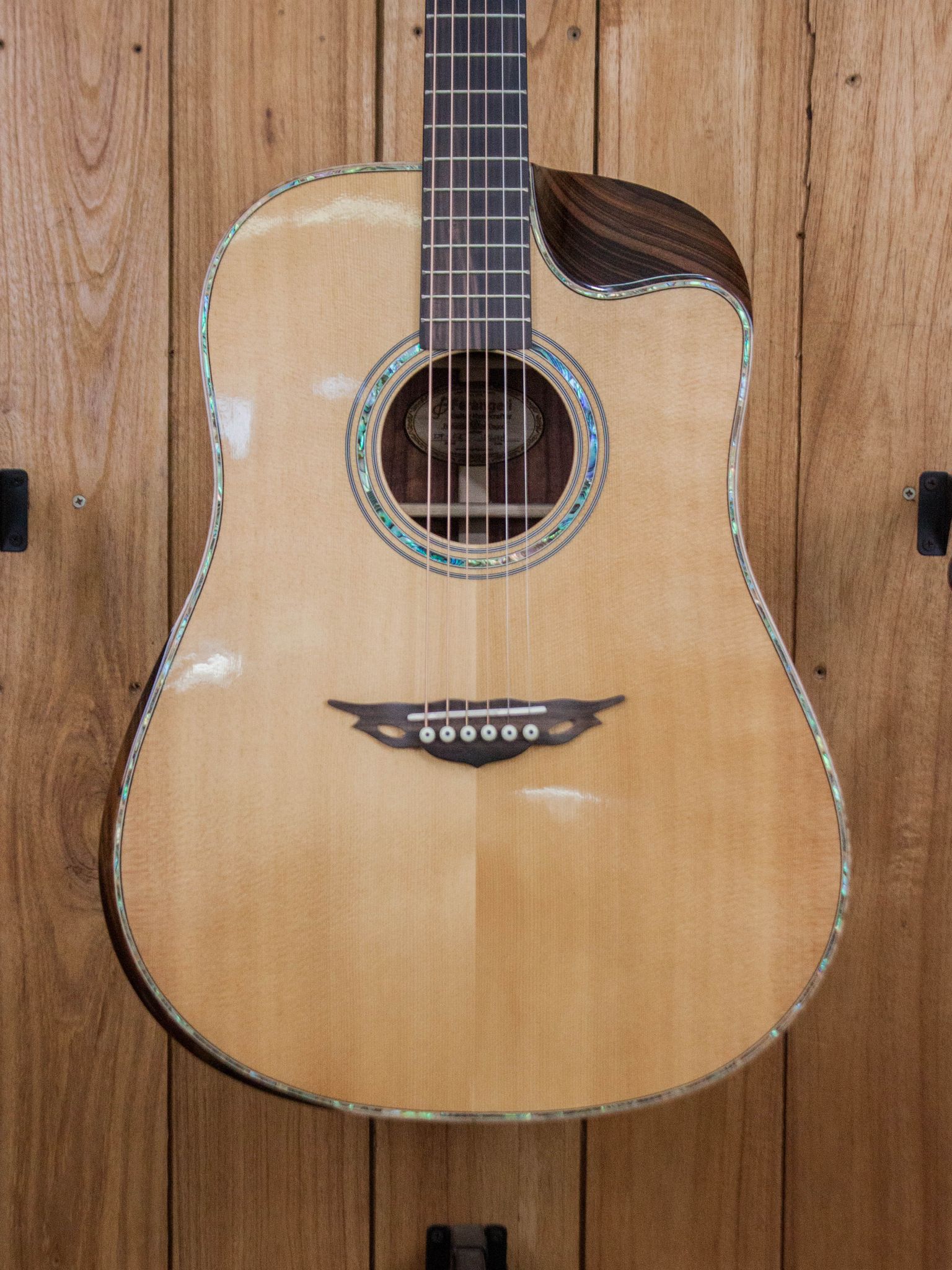 Samle festspil Tilbageholdelse Dreadnought - Torrefied Adirondack Spruce top, Hormigo back and sides –  Ferangeli Guitar Handcrafter