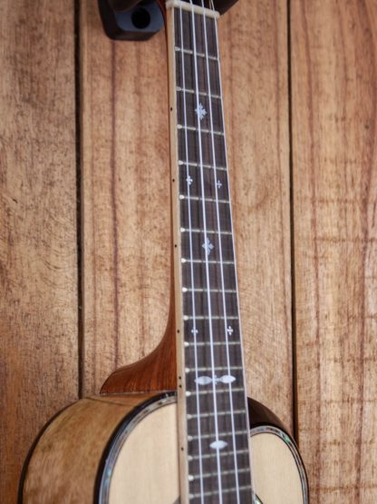 Concert Ukulele - Engelmann Spruce Top, Figured Mango Back and Sides - Image 12