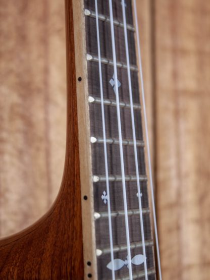 Concert Ukulele - Engelmann Spruce Top, Figured Mango Back and Sides - Image 13