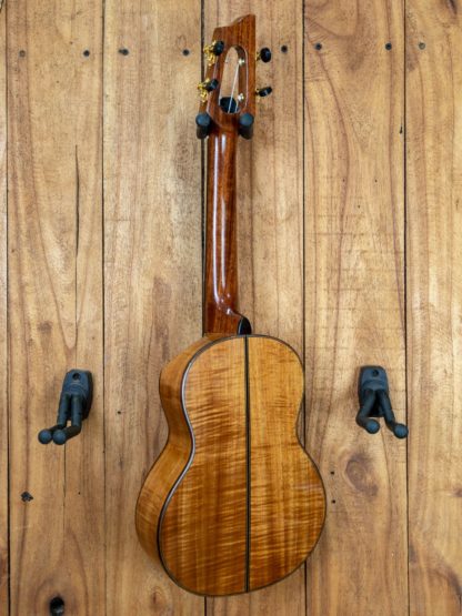Tenor Ukulele - Curly Hawaiian Koa Top, Back and Sides - Image 3