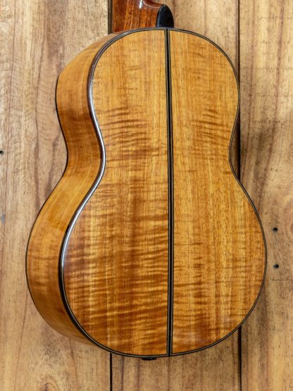 Tenor Ukulele - Curly Hawaiian Koa Top, Back and Sides - Image 7
