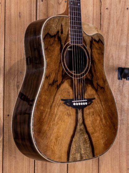 Custom Build #238 - Spalted Mango Philippine Ebony Dreadnought - Image 6