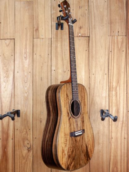 Dreadnought - Spalted Mango top, Philippine Ebony back and sides - Image 2