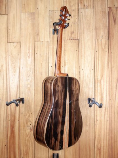 Dreadnought - Spalted Mango top, Philippine Ebony back and sides - Image 3