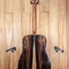 Dreadnought - Spalted Mango top, Philippine Ebony back and sides - Image 4