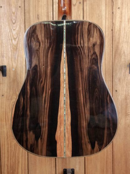 Dreadnought - Spalted Mango top, Philippine Ebony back and sides - Image 8