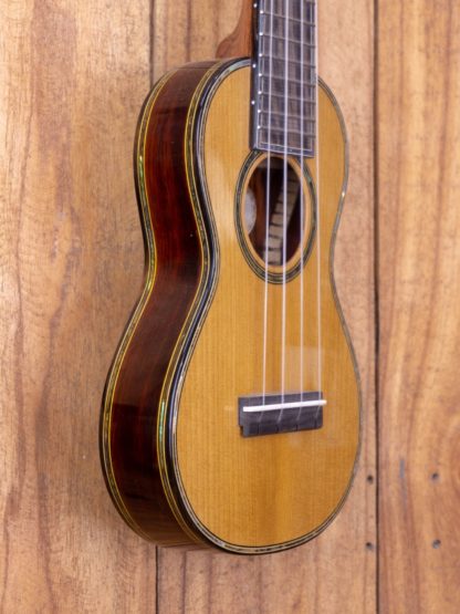 Super Soprano - Torrefied Adirondack Spruce Top, Cocobolo Back and Sides - Image 6