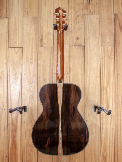 Orchestra Model-Jumbo - Spalted Mango top, Philippine Ebony back and sides - Image 4