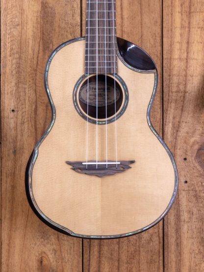 Tenor Ukulele - Engelmann Spruce Top, Acacia Humpback - Image 5