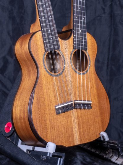Custom Build #212 - Mahogany Double-Nack Tenor Ukulele - Image 6