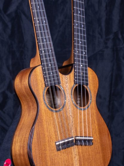Custom Build #212 - Mahogany Double-Nack Tenor Ukulele - Image 10