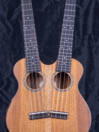 Custom Build #212 - Mahogany Double-Nack Tenor Ukulele - Image 9