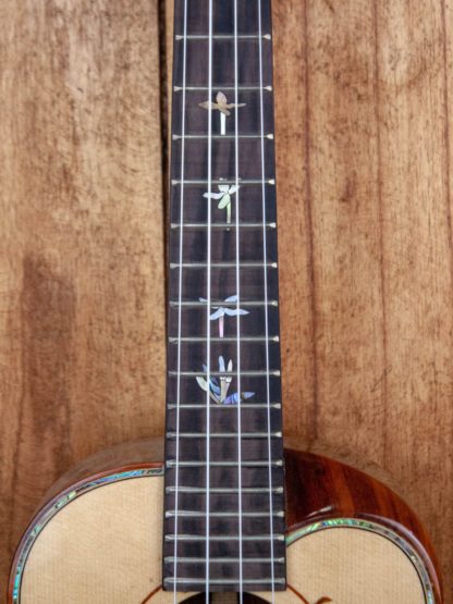 Tenor Ukulele - Engelmann Spruce Top, Walnut Back and Sides - Image 9