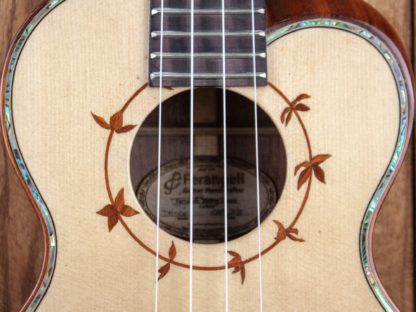 Tenor Ukulele - Engelmann Spruce Top, Walnut Back and Sides - Image 10