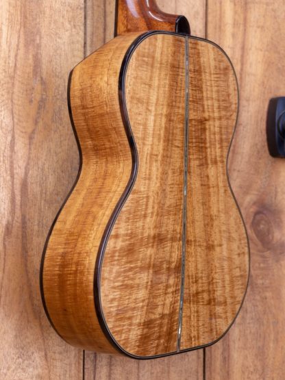 Tenor Ukulele - Curly Hawaiian Koa Top, Back and Sides - Image 7