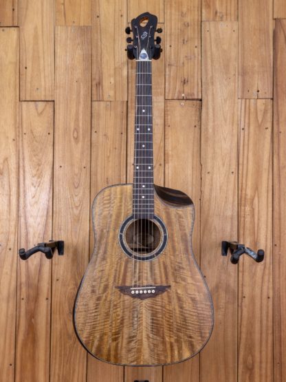 Dreadnought - Figured Mango Top, Back and Sides