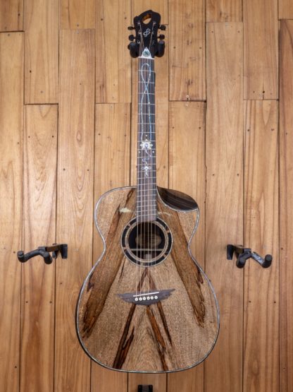 Orchestra Model-Jumbo - Spalted Mango top, Philippine Ebony back and sides