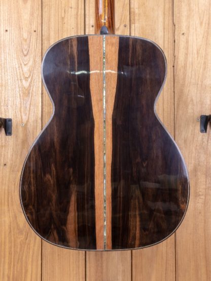 Orchestra Model-Jumbo - Spalted Mango top, Philippine Ebony back and sides - Image 8