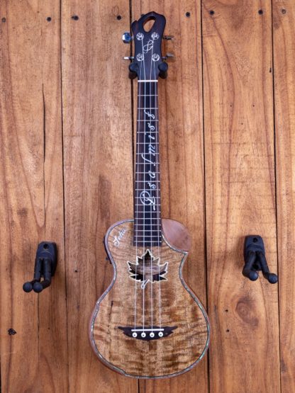 Super Concert Thin Body Ukulele - Mango Top, Philippine Ebony Back and Sides