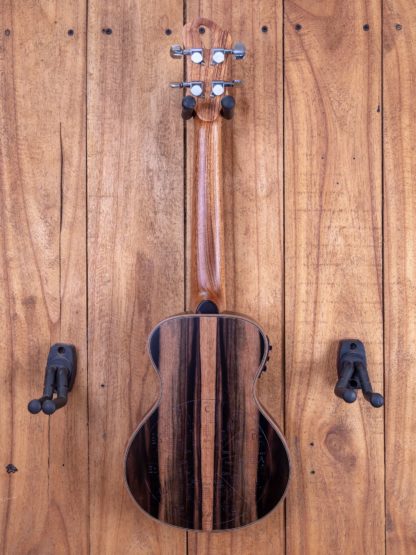 Super Concert Thin Body Ukulele - Mango Top, Philippine Ebony Back and Sides - Image 4