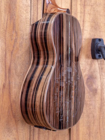 Tenor Ukulele - Mango Top, Philippine Ebony Back and Sides - Image 7