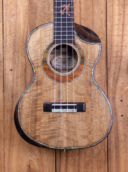 Custom Build #197 - Figured Mango Tenor Ukulele - Image 6