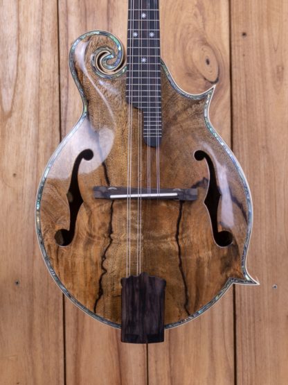 Mandolin – Spalted Mango Top, Back, and Sides