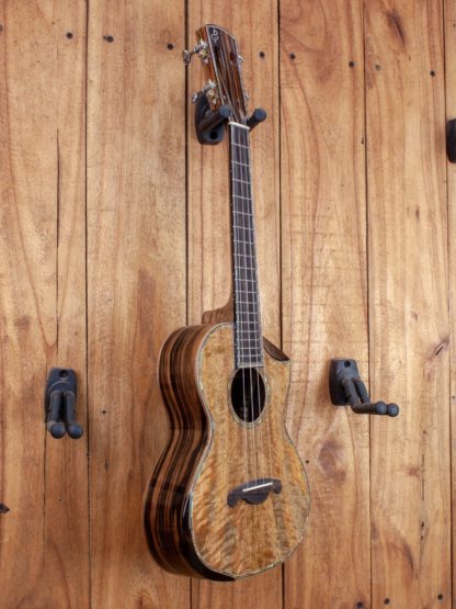 Tenor Ukulele - Solid Figured Mango Top, Philippine Ebony Back and Sides - Image 3