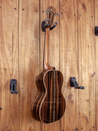 Tenor Ukulele - Solid Figured Mango Top, Philippine Ebony Back and Sides - Image 4