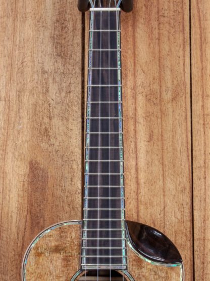 Tenor Ukulele - Solid Figured Mango Top, Philippine Ebony Back and Sides - Image 10