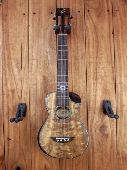 Custom Build #130 - Mango/Philippine Ebony Super Concert Thin Body Ukulele